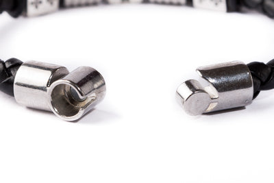 Magnetic Leather Bracelet - Madrid C - boom-ibiza