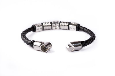 Magnetic Leather Bracelet - Madrid B - boom-ibiza