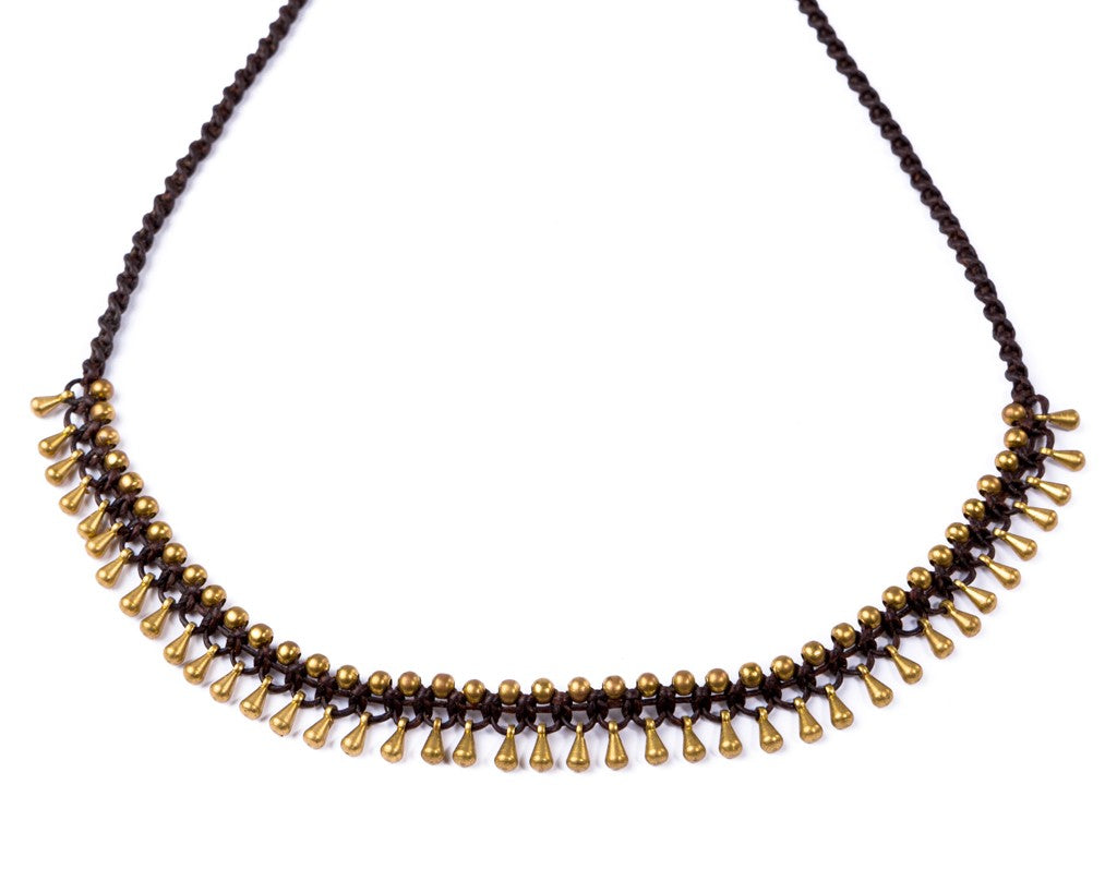 Brass Pins Necklace - boom-ibiza