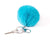 Keychain Pompom Charm - blue - boom-ibiza