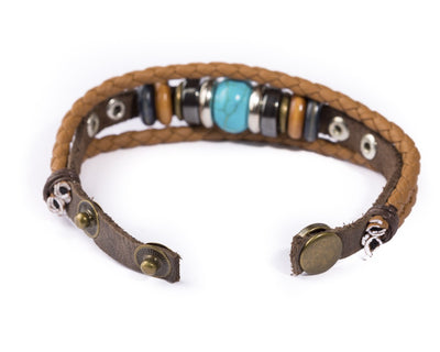 leather bracelet - Ibiza Boho Style - boom-ibiza