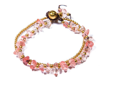Yang Rose Quartz Bracelet - boom-ibiza