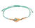 String Bracelet Turquoise triangle - Green - boom-ibiza