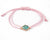 String Bracelet Turquoise Hamsa - Pink - boom-ibiza