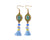 Dangle Earrings Ibiza Blue - boom-ibiza