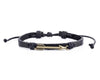 Leather Bracelet with Arrow Charm - boom-ibiza