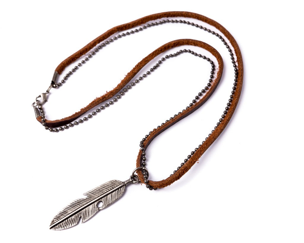 Leather Necklace For Men - boom-ibiza
