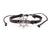 Leather Bracelet metal Ship Wheel brown - boom-ibiza