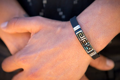Silicone Wristband Bracelet Granada - boom-ibiza