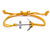 String Bracelet Metal Anchor - Yellow