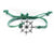 String Bracelet Metal Ship Wheel - Turquoise - boom-ibiza