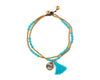 Anklet  -  Tree Of life Turquoise - boom-ibiza