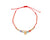 Anklet - Double Strand Red Seashell Anklet