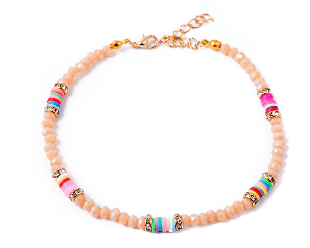 Anklet  - Briolette Shape Beads - boom-ibiza