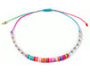 Anklet  -  String Cord Rainbow Colors - boom-ibiza