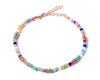 Anklet  - Briolette Shape Beads Mix - boom-ibiza