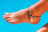 Anklet  -  String Cord Feather Charm - boom-ibiza