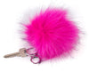 Keychain Furry Pompom Charm - Purple - boom-ibiza