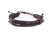 leather bracelet multistrand - brown - boom-ibiza