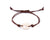 String Seashell Bracelet - brown