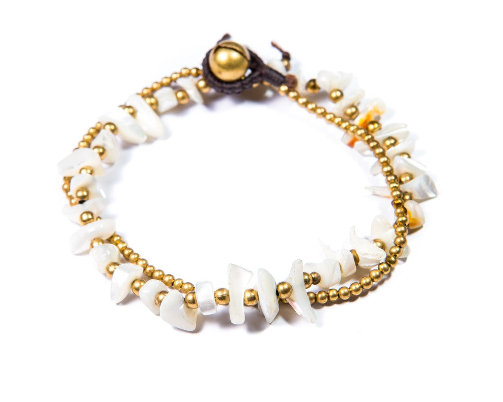 Yang White Agate Bracelet